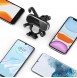 halkfria sidoarmar av gummi skyddar din smartphone från repor och halk.