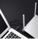 Dataöverföringshastighet upp till 250 Kbps