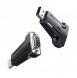 USB 2.0 hane till RS232 hona DB9 seriell adapter ansluter en seriell DB9 (9 PIN) enhet, till exempel ett modem.