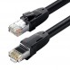 Flera skärmad Ethernet-kabel.