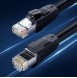 Förpackad med två skyddskåpor för RJ45-kontakterna, förhindra kontakten från damm.