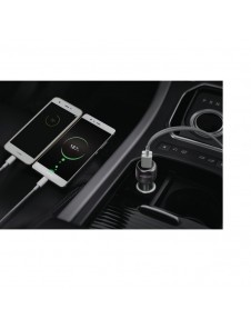 Huawei Car QuickCharger, 2USB-A m. USB-C-kabel, 3,5A, svart