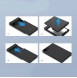 Win XP 32-bitars system stöder inte mer än 2 TB hårddisk.