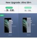 Ugreen HUB 2x USB Typ C - USB Typ C PD / HDMI 4K @ 30 Hz / 3x USB 3.0 för MacBook Pro / Air - Grå (60559)