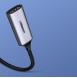 Type C HDMI-kabeladaptern har en kompakt och tunn storlek som gör den bärbar och lämplig för resor, hem eller kontor.