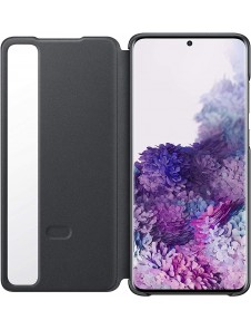 Samsung Clear View Cover med intelligent skärm för Samsung Galaxy S20 Plus - Svart (EF-ZG985CBEGEU)
