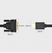 1 x HDMI till DVI-D dubbelriktad kabel