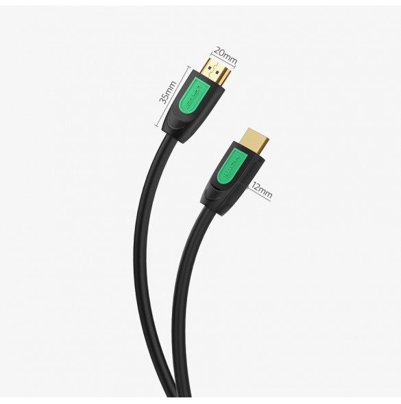HDMI-kabel 1.4V, full koppar 19 + 1;