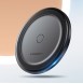 Glödande grön lampa indikerar slutförandet av laddningen av enheten (för Samsungs smartphones);
