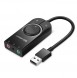 Funktioner: Konvertera USB 2.0-port till 3,5 mm ljud med mikrofon.