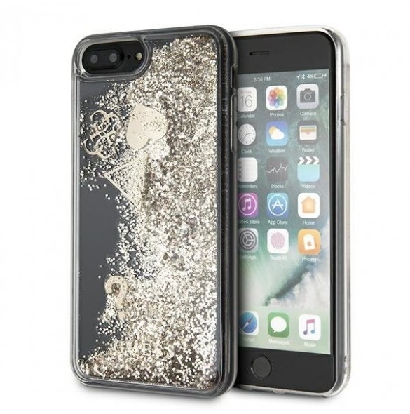 Guess GUOHCI8LGLHFLGO hardcase till iPhone 7 Plus / 8 Plus - Gold