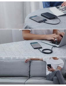 USB till Micro USB-kabel används för att ansluta laddning, dataöverföring mellan mobiltelefoner till datorer, bärbara datorer.