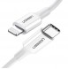 UGREEN USB C to Lightning-kabel tillverkades av C94 (Apple PD Quick-Charge), den stöder en snabb laddning upp till 3A (max).