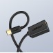 Denna kabel är utformad för att ansluta din flash-enhet, tangentbord, mus eller andra vanliga USB-A-enheter med Type-C.