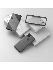 Ringke Fusion PC Case med TPU Bumper till Google Pixel 4A - Klar