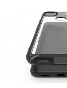 Ringke Fusion PC Case med TPU Bumper till Google Pixel 4A - Klar