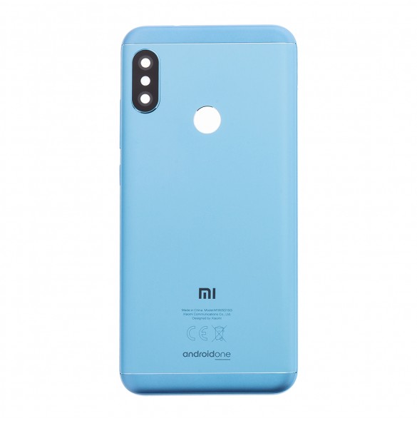 Xiaomi Mi A2 Lite Batterilucka - Blå