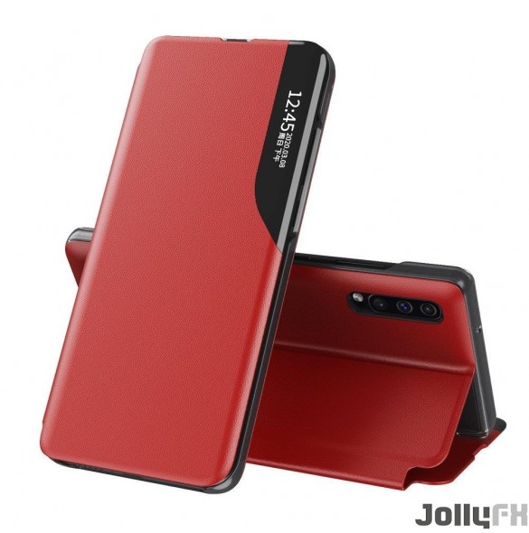 Rött och väldigt snyggt skal Huawei P30 Pro.