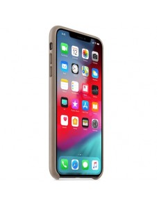 Apple MRWR2ZM/A Läder Skyddande till iPhone XS Max - Taupe