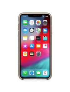 Apple MRWR2ZM/A Läder Skyddande till iPhone XS Max - Taupe