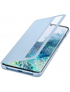 Samsung Clear View Cover med intelligent skärm för Samsung Galaxy S20 Plus - Blå (EF-ZG985CLEGEU)