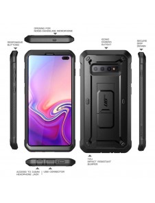 Supcase Unicorn Beetle Pro Samsung Galaxy S10 Plus - Svart