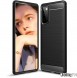 Svart och mycket snyggt skal Samsung Galaxy S20 FE.