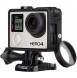 GoPro AGCLK-301 Protective Lens Set for HERO 3 / 3 plus / 4 - Svart - 2pcs