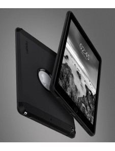 Spigen Tough Armor fodral täcker iPad 9.7 2018 / 9.7 2017 - Svart