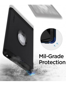 Spigen Tough Armor fodral täcker iPad 9.7 2018 / 9.7 2017 - Svart