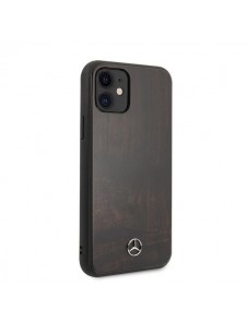 Mercedes hårt fodral MEHCN61VWOBR iPhone 11 - Wood Line Rosewood
