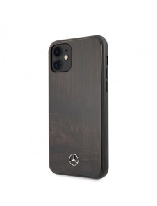 Mercedes hårt fodral MEHCN61VWOBR iPhone 11 - Wood Line Rosewood