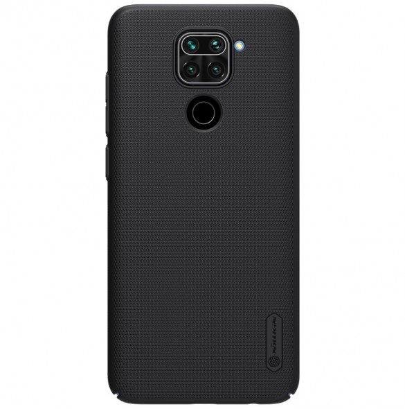 Nillkin Super Frosted Shield Case kickstand för Xiaomi Redmi 9 - Svart