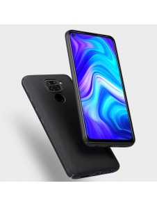 Nillkin Super Frosted Shield Case kickstand för Xiaomi Redmi 9 - Svart