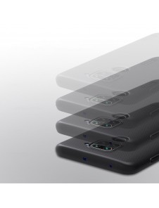 Nillkin Super Frosted Shield Case kickstand för Xiaomi Redmi 9 - Svart