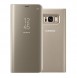 Samsung EF-ZG955CFE Clear View Cover Vikbart Fodral Till Samsung Galaxy S8 Plus - Guld