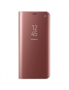 Samsung EF-ZG955CPE Clear View Cover Vikbart Fodral Till Samsung Galaxy S8 Plus - Rosa