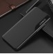 JollyFX Eco Leather View Case elegant bookcase typ fallet med stativ för Samsung Galaxy Note 20 Ultra - Svart