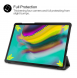 Samsung Galaxy TAB A 8 skyddas av detta fantastiska skal.