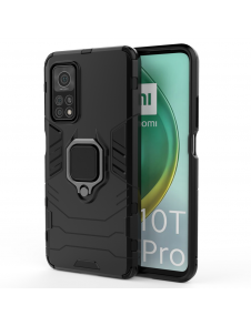 JollyFX Ring Armor Case Kickstand Tough Rugged cover till Xiaomi Mi 10T Pro / Mi 10T - Svart