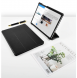 Blå och mycket elegant omslag Huawei MediaPad M5 Lite.
