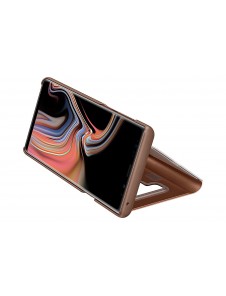 Samsung EF-ZN960CAE Clear View Cover Vikbart Fodral Till Samsung Galaxy Note 9 - Brun