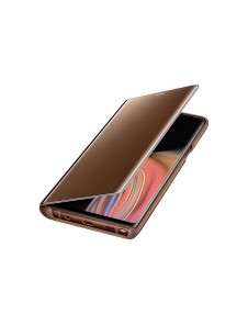 Samsung EF-ZN960CAE Clear View Cover Vikbart Fodral Till Samsung Galaxy Note 9 - Brun
