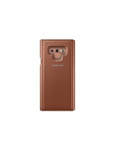 Samsung EF-ZN960CAE Clear View Cover Vikbart Fodral Till Samsung Galaxy Note 9 - Brun