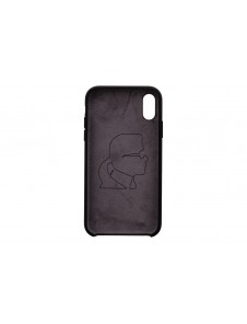 Karl Lagerfeld Iconic Karls huvud KLHCI61SLFKBK iPhone XR - Svart