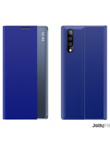 JollyFX Nytt Sleep Case Bookcase Typfodral med kickstand-funktion för Samsung Galaxy A50s / Galaxy A50 / Galaxy A30s - Blå