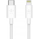 Belkin F8J239BT04 BOOST CHARGE Lightning cable till USB-C - Vit