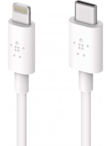 Belkin F8J239BT04 BOOST CHARGE Lightning cable till USB-C - Vit