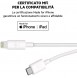 Belkin F8J239BT04 BOOST CHARGE Lightning cable till USB-C - Vit