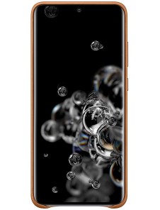 Samsung EF-VG988LAEGEU läderfodral äkta läder väska till Samsung Galaxy S20 Ultra - Brun